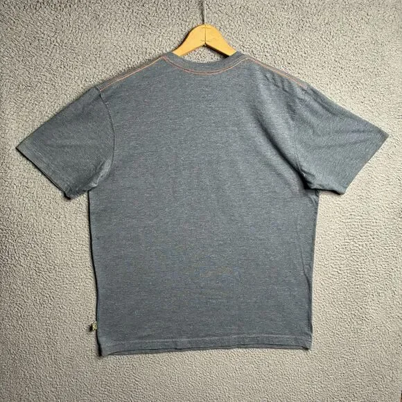 Howler Bros Mens Crewneck Graphic T-Shirt Mens Large Gray El Mono Logo - Picture 3 of 13